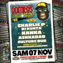 Poitiers Dub Night - Concert à Poitiers au Republic Corner le 7 novembre 2026