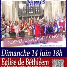 Printemps Gospel - Concert à Nimes au EGLISE BETHLEEM le 14 juin 2026