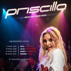 Priscilla - Concert à Saint GrÉgoire au L'emc2 le 30 mars 2028
