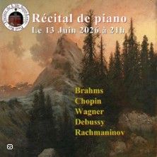 Récital de piano Jean-Louis Bachelet - Concert à Paris au Théâtre de l'Ile Saint-Louis Paul Rey le 13 juin 2026
