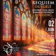 Requiem Duruflé - Concert à Reims au Basilique Saint-Remi le 2 juin 2026