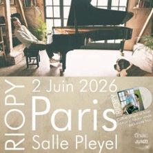 Riopy - Concert à Paris au SALLE PLEYEL le 2 juin 2026