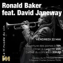 Ronald Baker - Concert à Paris au LE M. MUSEE DU VIN le 22 mai 2026