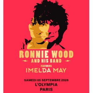 Ronnie Wood - Concert à Paris au L'OLYMPIA le 5 septembre 2026