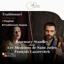 Ensemble Les Musiciens de Saint-Julien, Rosemary Standley, François Lazarevitch - Concert à Plougastel-daoulas au Espace Avel Vor le 18 octobre 2026