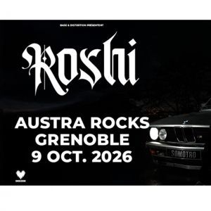 Roshi - Concert à Saint Martin D'heres au AUSTRA ROCKS le 9 octobre 2026