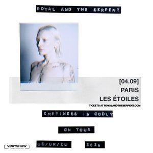 Royal - Concert à Paris au LES ETOILES le 4 septembre 2026