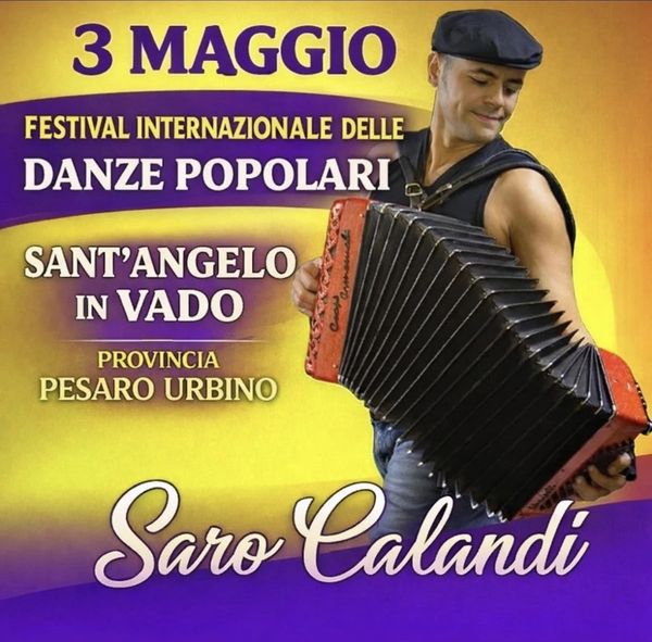Saro Calandi festival internazionale delle danze popolari - Concert à Sant'Angelo in Vado au Comune, Sant'Angelo In Vado, Italia le 3 mai 2026
