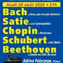 Adrien Polycarpe - Concert à St Jean De Luz au Eglise Saint Jean-Baptiste - St Jean de Luz le 20 août 2026