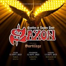 Saxon - Concert à Saint-herblain au Zénith de Nantes Métropole le 15 mai 2026