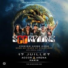 Scorpions - Concert à DÉcines-charpieu au LDLC Arena le 14 juillet 2026