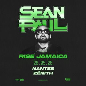 Sean Paul - Concert à Saint Herblain au ZENITH NANTES METROPOLE le 26 mai 2026
