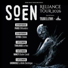 Soen - Concert à Istres au L'Usine le 26 novembre 2026