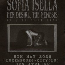 Sofia Isella - Concert à Luxembourg au Den Atelier le 8 mai 2026