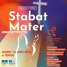 Antonín Dvořák - Concert à Paris au Eglise Saint-Honoré d'Eylau le 16 juin 2026