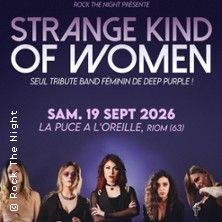 STRANGE KIND OF WOMEN - Concert à Riom au LA PUCE A L'OREILLE le 19 septembre 2026