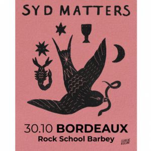 Syd Matters - Concert à Bordeaux au ROCK SCHOOL BARBEY le 30 octobre 2026