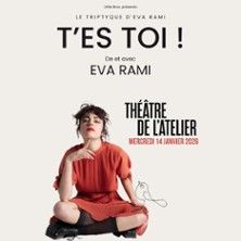 Eva Rami - Concert à Paris au THEATRE DE L'ATELIER le 8 janvier 2027
