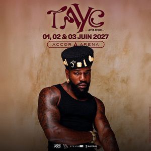 Tayc - Concert à Paris au ACCOR ARENA le 1 juin 2027