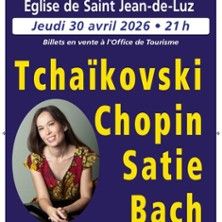 Natasha Kadyrova - Concert à St Jean De Luz au Eglise Saint Jean-Baptiste - St Jean de Luz le 30 avril 2026