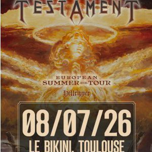 Testament - Concert à Ramonville au LE BIKINI le 8 juillet 2026