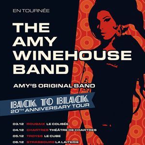 THE AMY WINEHOUSE BAND - Concert à Saint Etienne au LA COMETE / LE PANASSA le 10 décembre 2026