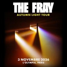The Fray - Concert à Paris au L'OLYMPIA le 3 novembre 2026