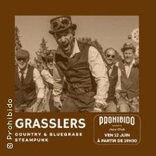 The Grasslers - Concert à Biarritz au PROHIBIDO JAZZ CLUB le 12 juin 2026