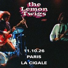 The Lemon Twigs - Concert à Paris au La Cigale le 11 octobre 2026