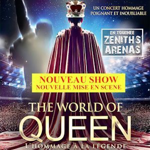THE WORLD OF QUEEN - Concert à Longuenesse au Sceneo le 8 octobre 2026