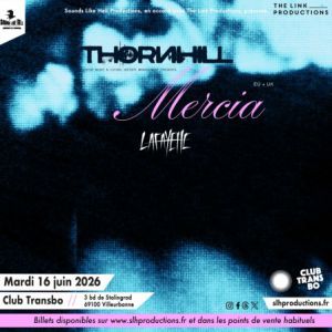 Thornhill - Concert à Villeurbanne au Transbordeur le 16 juin 2026