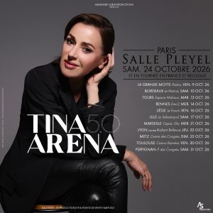 Tina Arena - Concert à Saint GrÉgoire au L'emc2 le 14 octobre 2026