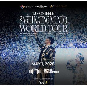 TJ Monterde Sarili Nating Mundo Paris - Concert à CrÉteil au Espace Grand Paris le 1 mai 2026