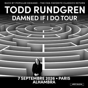 Todd Rundgren - Concert à Paris au ALHAMBRA le 7 septembre 2026