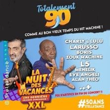 Totalement 90 présenté par Charly & Lulu - Concert à Belle Ile En Mer au Bois du Génie le 13 août 2026