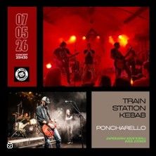 Train Station Kebab x Poncharello - Concert à Paris au La Dame de Canton le 7 mai 2026