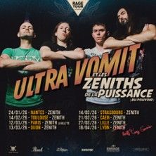 ULTRA VOMIT - Concert à Cournon-d'auvergne au Zénith d'Auvergne - Clermont-Ferrand le 7 novembre 2026