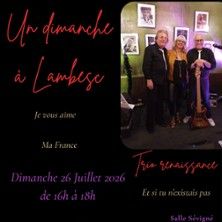 Un Dimanche à Lambesc - Concert à Lambesc au Salle Sévigné - Lambesc le 26 juillet 2026