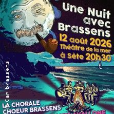 La chorale cœur Brassens - Concert à Sete au Théâtre de la Mer Jean Vilar le 12 août 2026