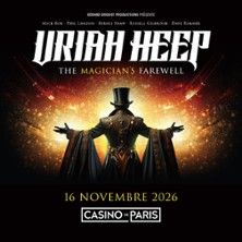 Uriah Heep - Concert à Esch-sur-alzette au Rockhal le 26 octobre 2026
