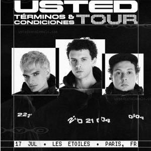 USTED SEÑALEMELO - Concert à Paris au LES ETOILES le 17 juillet 2026