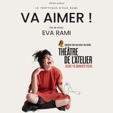 Eva Rami - Concert à Paris au THEATRE DE L'ATELIER le 9 janvier 2027