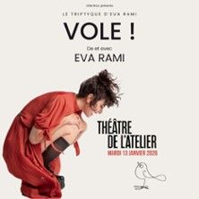 Eva Rami - Concert à Paris au THEATRE DE L'ATELIER le 7 janvier 2027