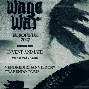 WAGE WAR - Concert à Paris au Le Trabendo le 22 janvier 2027
