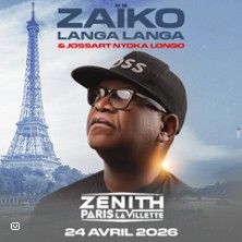 Zaiko Langa Langa - Concert à Paris au Zénith de Paris - La Villette le 24 avril 2026
