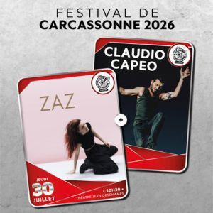Claudio Capeo - Concert à Carcassonne au THEATRE JEAN DESCHAMPS (CARCASSONNE) le 30 juillet 2026